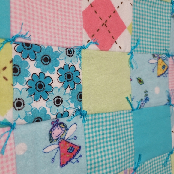 Doll Quilt For 18 Inch Doll Handmade Quilt Heirloom Quality. - Picture 5 of 7